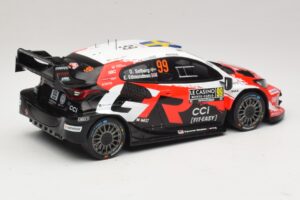 Toyota GR Yaris Rally1 #99 O. Solberg / E. Edmondson Rally Monte Carlo Winner 2026 IXO 1:18 18RMC269A Metall — Bild 2 von 6