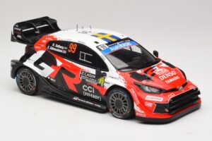 Toyota GR Yaris Rally1 #99 O. Solberg / E. Edmondson Rally Monte Carlo Winner 2026 IXO 1:18 18RMC269A Metall — Bild 4 von 6