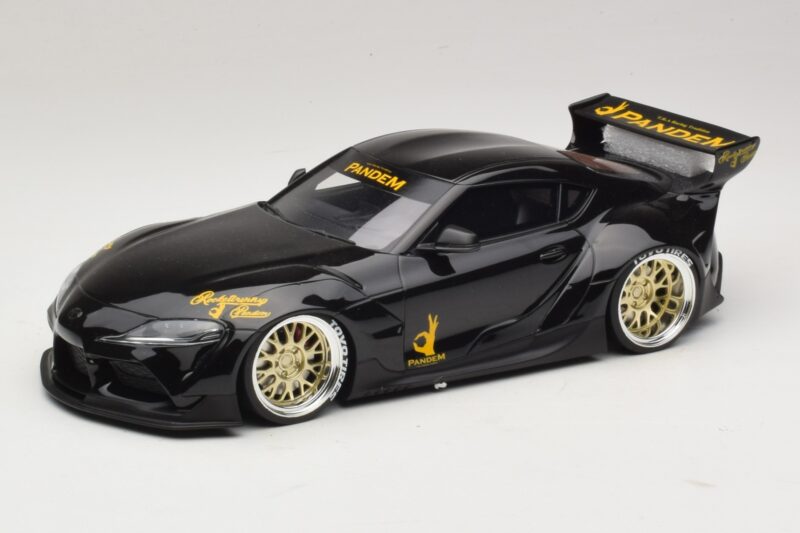 Toyota Supra GR A90 Pandem V1.0 Schwarz TopSpeed 1:18 TS0307 Resin