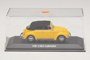 Volkswagen 1302 Cabriolet Gelb Maxichamps 1:43 940055030 Metall — Bild 4 von 5