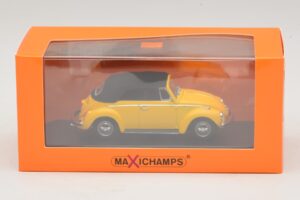 Volkswagen 1302 Cabriolet Gelb Maxichamps 1:43 940055030 Metall — Bild 5 von 5
