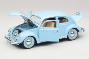 Volkswagen Käfer Blau Bburago 1:18 3381 Metall — Bild 2 von 8
