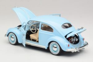 Volkswagen Käfer Blau Bburago 1:18 3381 Metall — Bild 5 von 8