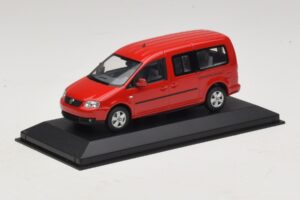 Volkswagen Caddy 2K Bus Rot Minichamps 1:43 CADDY009 Metall — Bild 2 von 5
