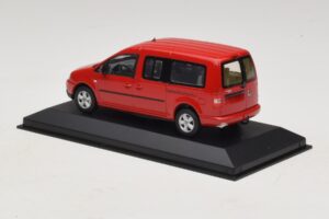 Volkswagen Caddy 2K Bus Rot Minichamps 1:43 CADDY009 Metall — Bild 3 von 5