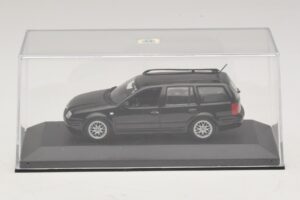 Volkswagen Golf Mk4 Variant Sport Highline BBS Edition Schwarz Minichamps 1:43 GOLF008 Metall — Bild 4 von 5