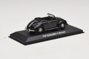 Volkswagen Hebmuller Cabriolet Schwarz Maxichamps 1:43 940052130 Metall — Bild 2 von 5