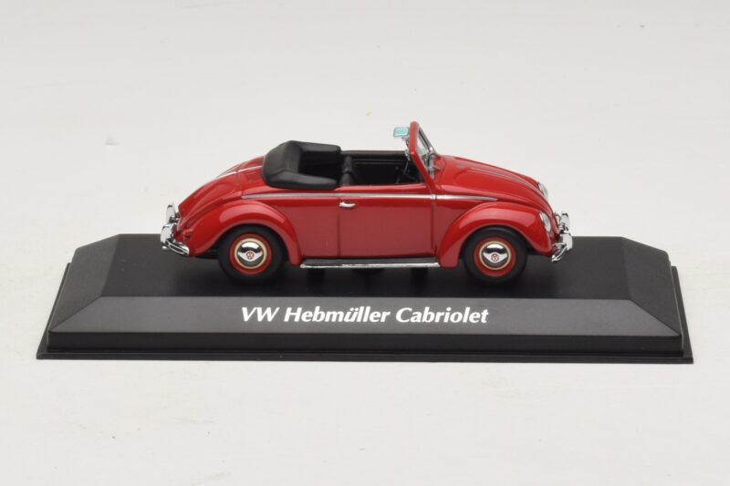Volkswagen Hebmuller Cabriolet Rot Maxichamps 1:43 940052131 Metall