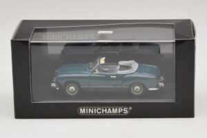 Volkswagen Karmann Ghia Cabriolet Dunkelblau Minichamps 1:43 GHIA001 Metall — Bild 5 von 5