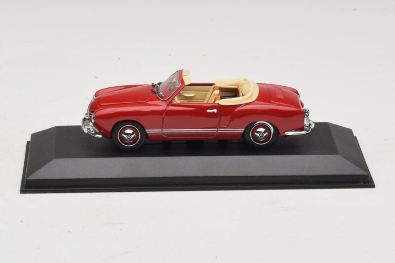 Volkswagen Karmann Ghia Cabriolet Dunkelrot Minichamps 1:43 5032 Metall