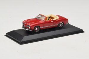 Volkswagen Karmann Ghia Cabriolet Dunkelrot Minichamps 1:43 5032 Metall — Bild 2 von 5