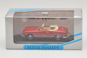 Volkswagen Karmann Ghia Cabriolet Dunkelrot Minichamps 1:43 5032 Metall — Bild 5 von 5