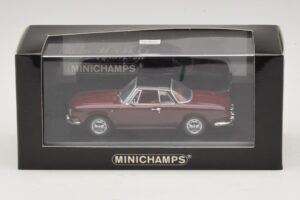 Volkswagen Karmann Ghia Rot Mit Schwarzem Dach Minichamps 1:43 GHIA002 Metall — Bild 5 von 5