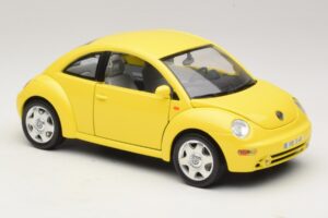 Volkswagen New Beetle A4 Gelb Bburago 1:18 3302 Metall — Bild 6 von 8
