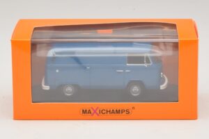 Volkswagen T2b Lieferwagen Blau Maxichamps 1:43 940053061 Metall — Bild 5 von 5