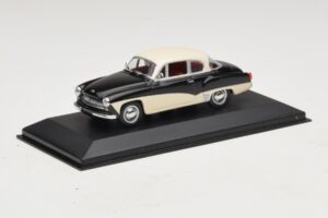 Wartburg A311 Dunkelblau Weiß Minichamps 1:43 WARBURG001 Metall — Bild 2 von 5
