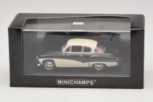 Wartburg A311 Dunkelblau Weiß Minichamps 1:43 WARBURG001 Metall — Bild 5 von 5